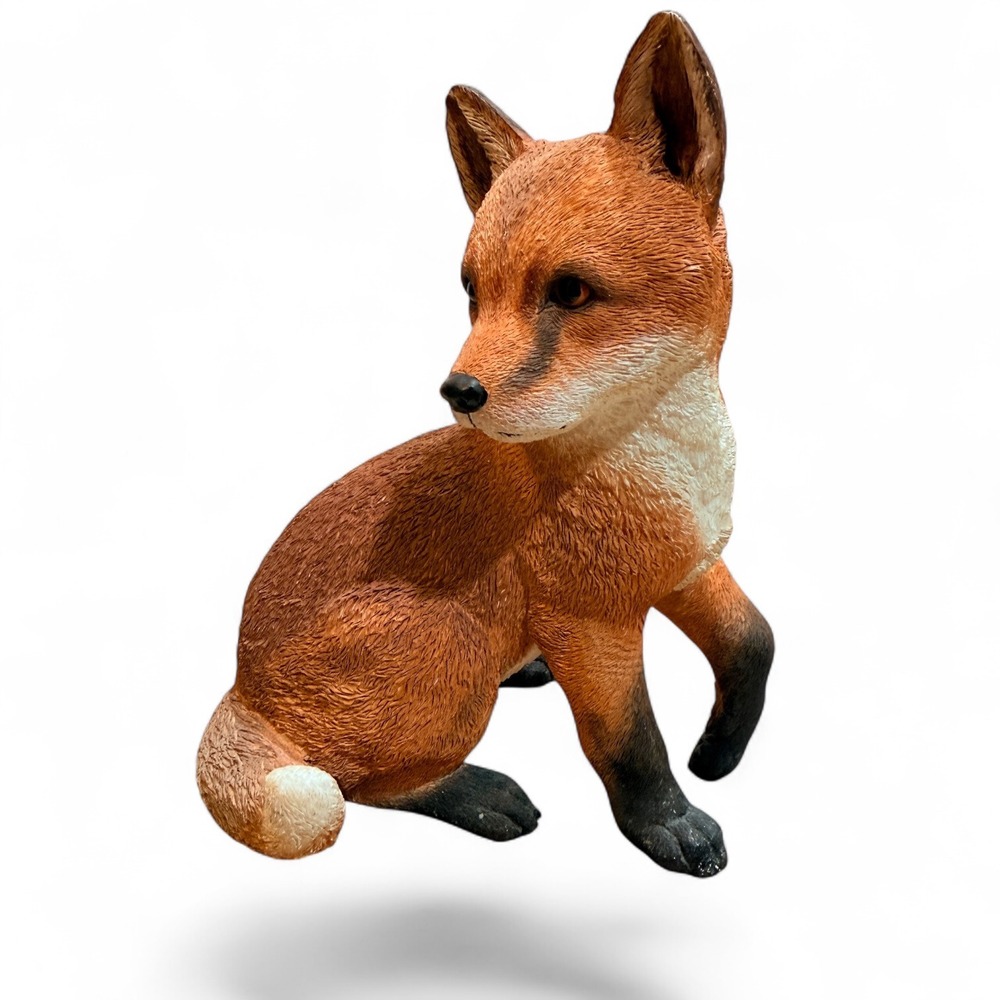 Aynsley & Country Artists Red Fox Figurines‎ Set Vintage Porcelain Resin Decor - Picture 5 of 16